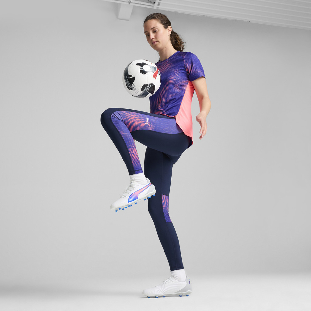 PUMA FOOTBALL - รองเท้าฟุตบอล KING MATCH FG/AG สีขาว  10786302