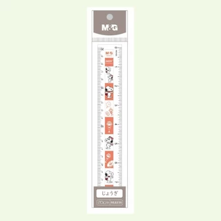 ไม้บรรทัด ขีดเส้น M&G ลาย Snoopy อวกาศ และ S&B Limited Edition