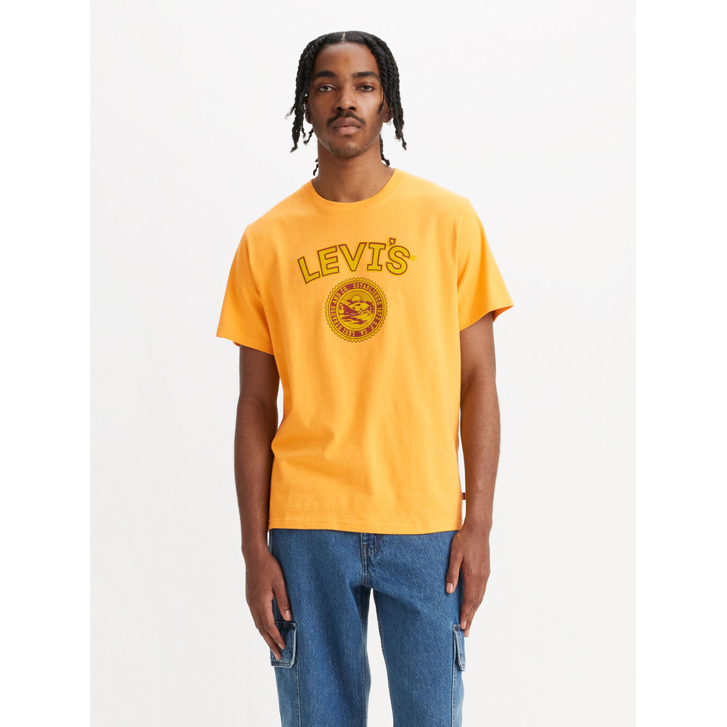 เสื้อยืด Levi's® Men's Relaxed Fit Short-Sleeve Graphic T-Shirt