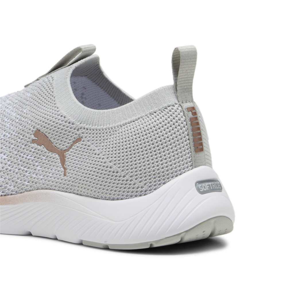 PUMA RUNNING - รองเท้าวิ่งผู้หญิงผ้าถักแบบสวม Softride Remi สีเทา - 30983402 — صورة 3
