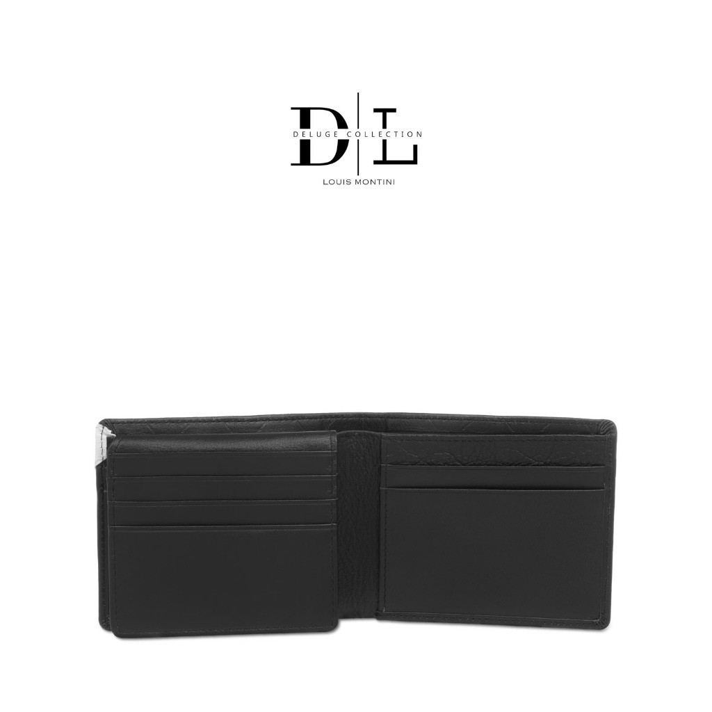 Louis Montini (DL Deluxe) กระเป๋าสตางค์ผู้ชายหนังวัวแท้ Men's Wallet TTM125
