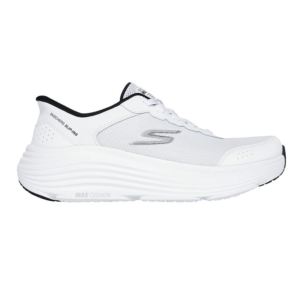 Skechers สเก็ตเชอร์ส รองเท้าผู้ชาย Men Slip-ins Max Cushioning Endeavour Cardiva Shoes - 220610-WBK Air-Cooled Goga Mat