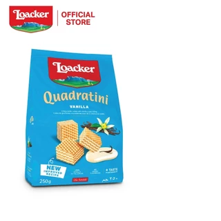 ล็อคเกอร์ ควอดราตินี วานิลลา 250 กรัม | Loacker Quadratini Vanilla 250 g
