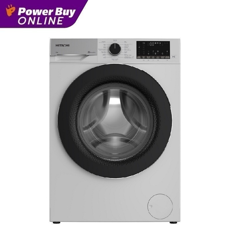 [จัดส่งพร้อมติดตั้ง] HITACHI เครื่องซักผ้าฝาหน้า (9 kg) รุ่น BD-90YFVE