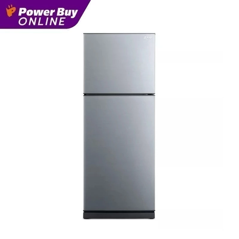 MITSUBISHI ELECTRIC ตู้เย็น 2 ประตู (12.7 คิว, สีซิลกี้ซิลเวอร์) รุ่น MR-FC38ES-SSL
