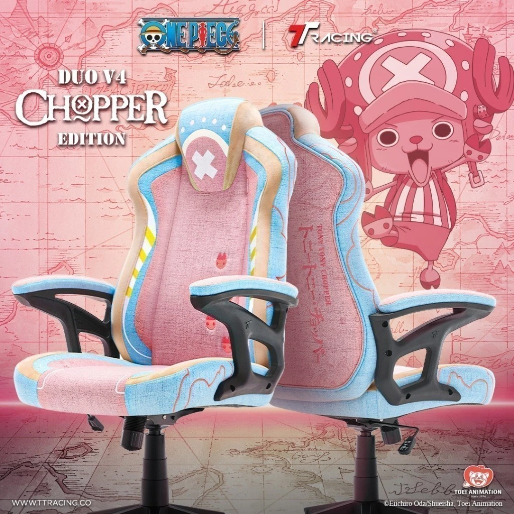 TTRacing Duo V4 Chopper One Piece Edition Gaming Chair เก้าอี้สำนักงาน เก้าอี้เกมมิ่ง - รับประกัน 2 ปี