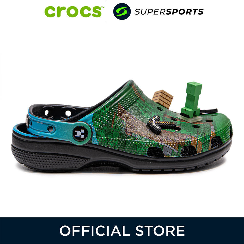 CROCS Minecraft Classic Clog รองเท้าลำลองผู้ใหญ่