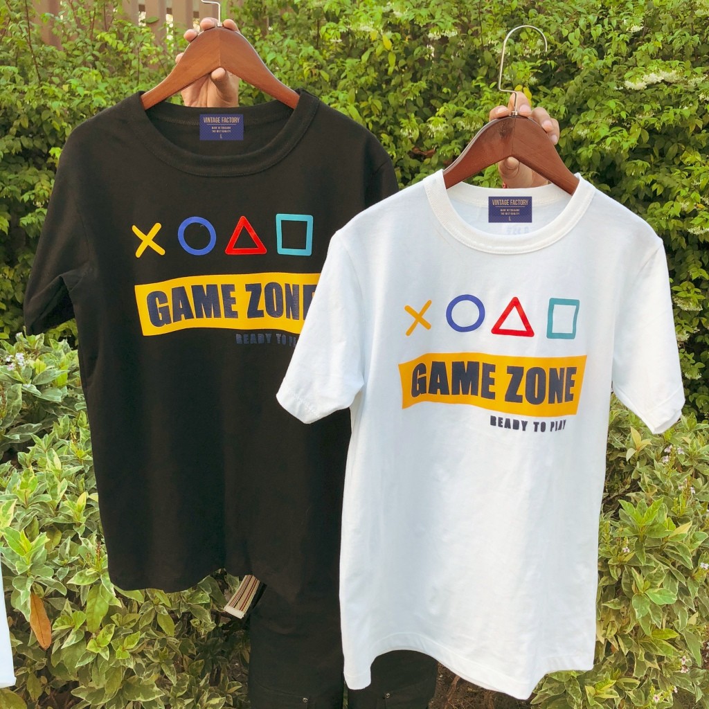 (พร้อมส่ง) เสื้อยืด READY TO PLAY - ผ้า Cotton100%