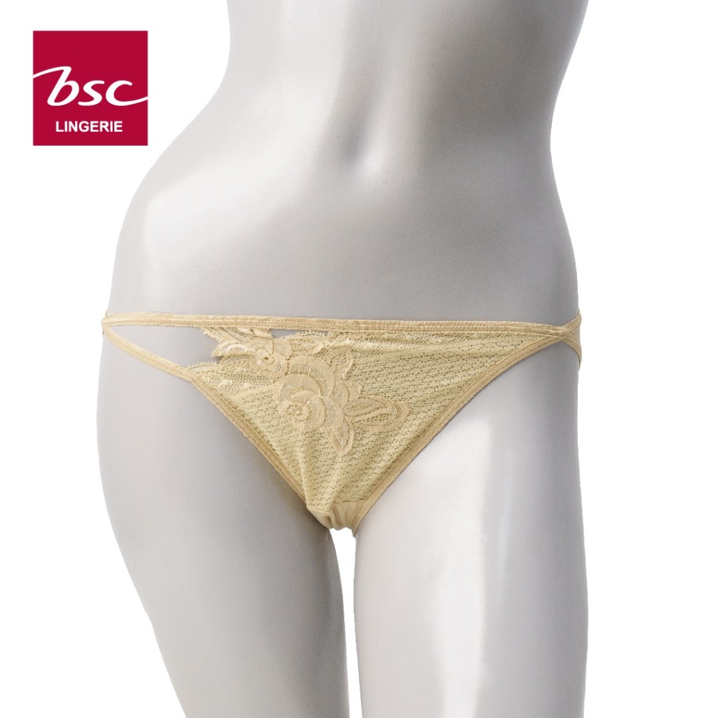 ิBSC กางเกงชั้นในแบรนด์ดัง SEXY ผ้าตาข่ายทั้งตัว แต่งลูกไม้แจ๊คการ์ด รุ่น BU1469