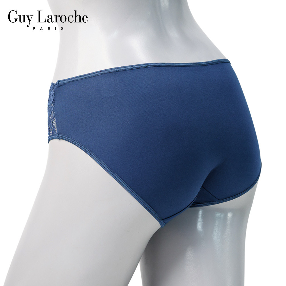 Guy laroche กางเกงชั้นใน แบรนด์ดัง แบบครึ่งตัว แต่งลูกไม้ เซ็กซี่  ผ้าTectel เนื้อนุ่ม ยืดหยุ่นดี รุ่น GU2Q69 - รูปที่ 4