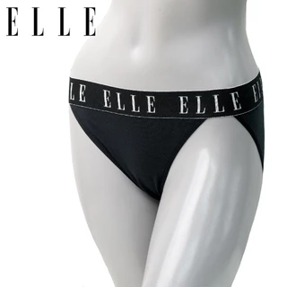 ELLE กางเกงใน LU1312 เกรดA ของแท้ รูปแบบ SEXY ผ้าคอตตอนสแปนเด็กส์ ขอเอวกว้างทอลาย