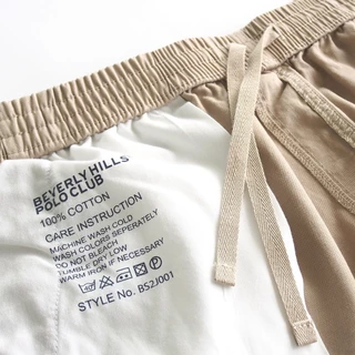 BEVERLY HILLS POLO CLUB กางเกงขาสั้น คาโก้ผูกเชือก รุ่น BS2G020 (ปักกระเป๋า USA)