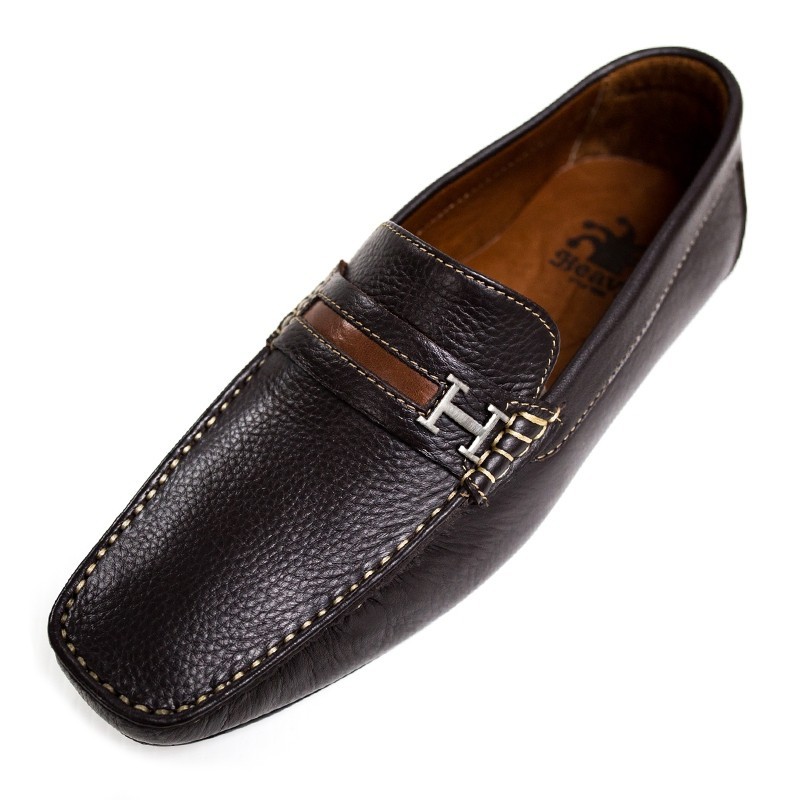 Heavy Shoes รองเท้าหนังแท้ทรง Loafer มี2สี รุ่น VC8285