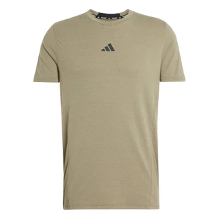 adidas Gym & Training เสื้อยืดออกกำลังกาย Designed for Training ผู้ชาย สีเขียว JI8123