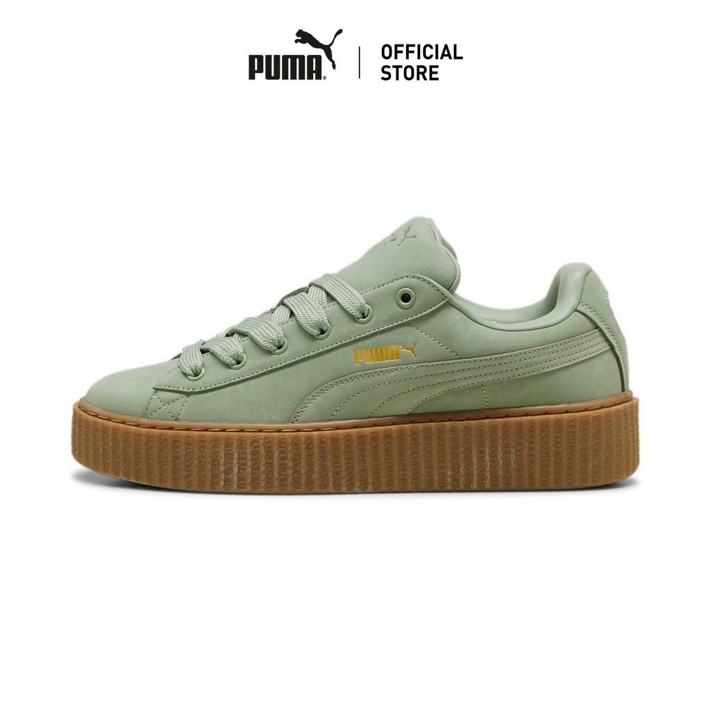 PUMA PRIME/SELECT - รองเท้าผ้าใบ FENTY x PUMA Creeper Phatty Earth Tone Unisex สีเขียว - 39681302