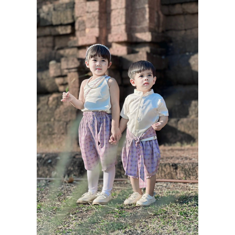 Minimal Set ชุดไทยของเด็ก ชุดมั่งคั่ง