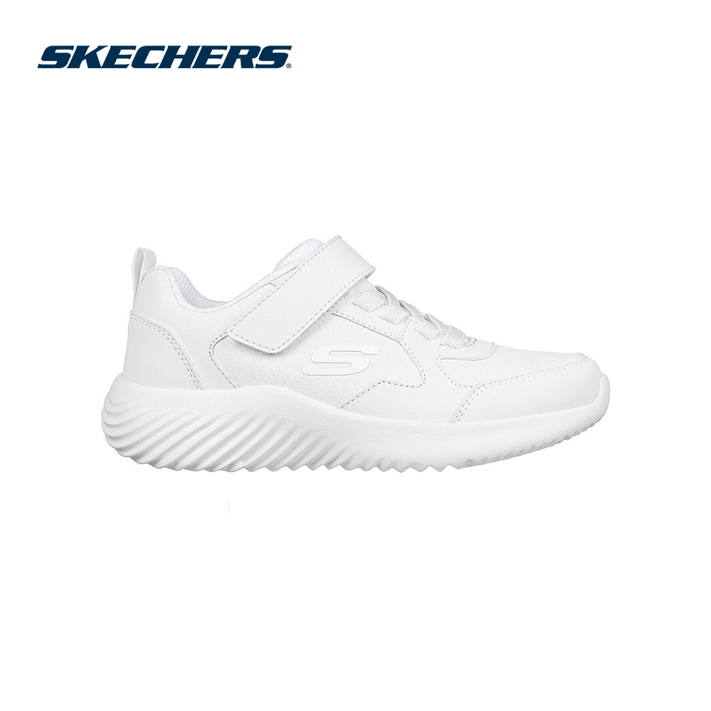 Skechers สเก็ตเชอร์ส รองเท้าเด็กผู้ชาย Boys Bounder Power Study Shoes - 405626L-WHT