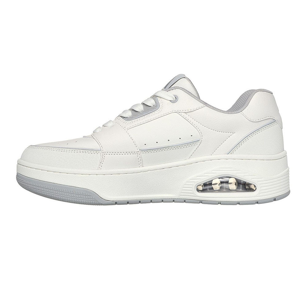 Skechers สเก็ตเชอร์ส รองเท้าผู้ชาย Men Online Exclusive SKECHERS Street Uno Court Low-Post Shoes - 183140-WHT — صورة 5