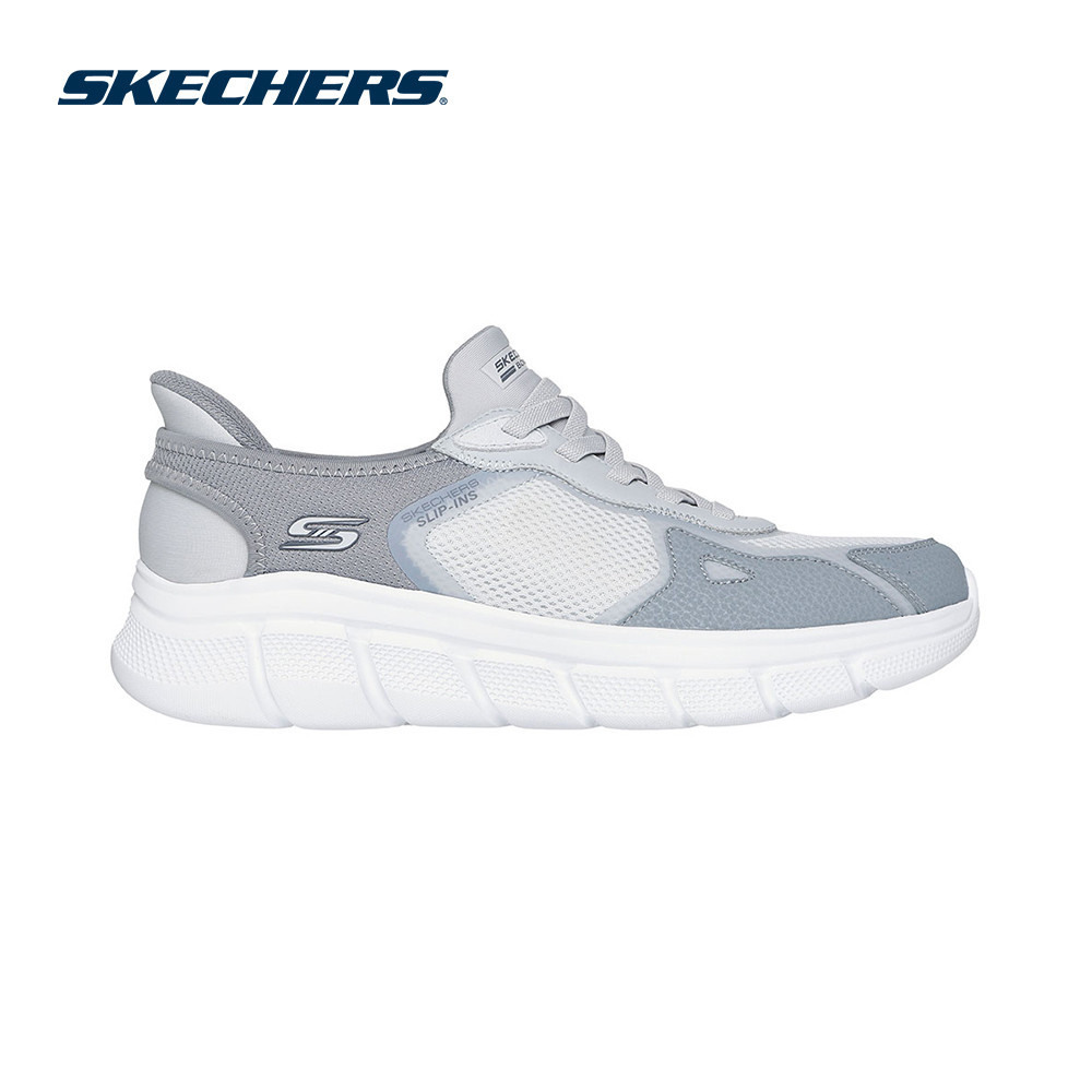 Skechers สเก็ตเชอร์ส รองเท้าผู้ชาย Men Bobs B Flex Bobs Shoes - 118314-GRY - Memory Foam