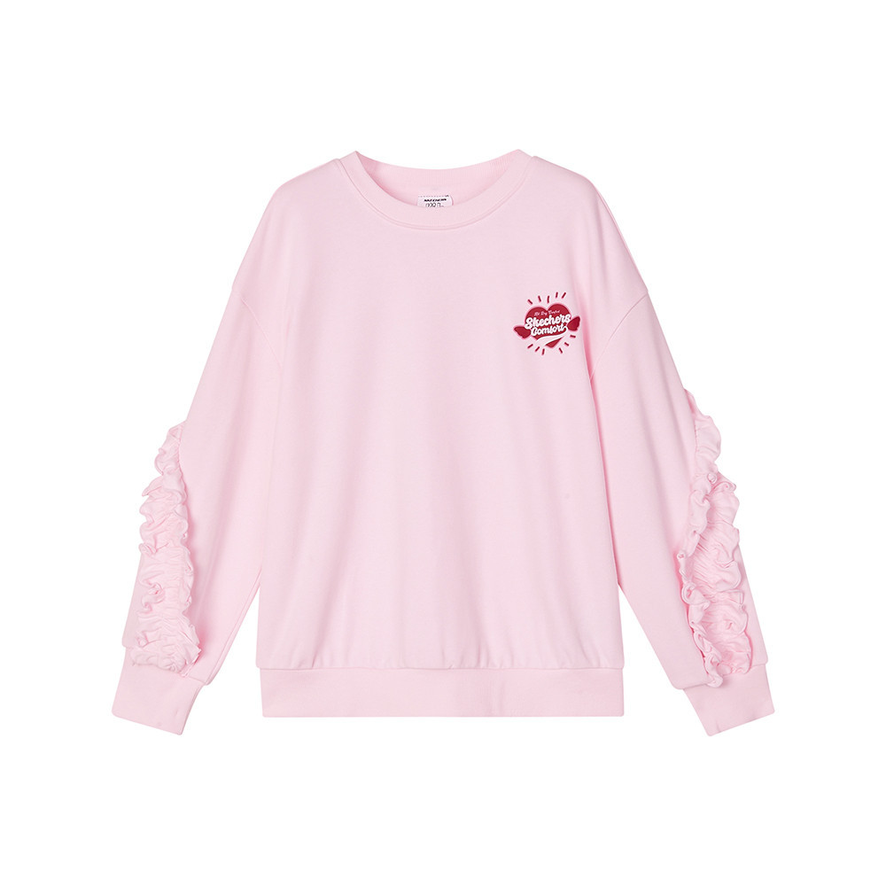Skechers สเก็ตเชอร์ส เสื้อสเวตเตอร์เด็กผู้หญิง Girls SKX Modern Academia Pullover - L324G005-004K