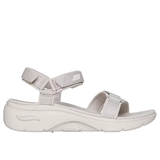 Skechers สเก็ตเชอร์ส รองเท้าแตะผู้หญิง Women GOwalk Arch Fit 2.0 Sandal Exhilarate Walking Sandals - 140876-NAT