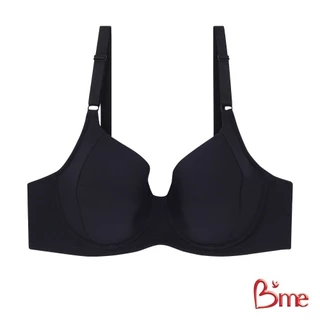 B'me เสื้อชั้นในมีโครง level 1 ฟองบาง รุ่น ME1C1A สีดำ สีนู้ด สีโอวัลติน สีน้ำตาลอมส้ม