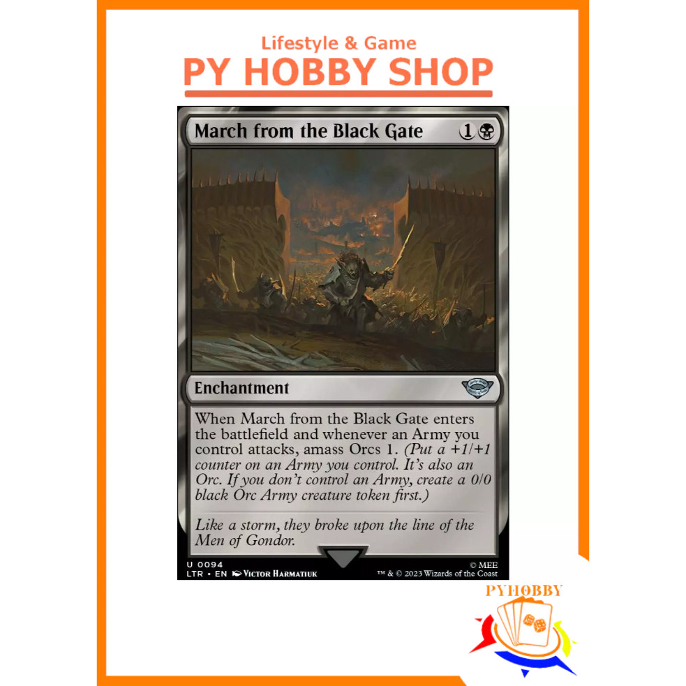 [MTG] he Lord of the Rings: Tales of Middle-earth: March from the Black Gate
