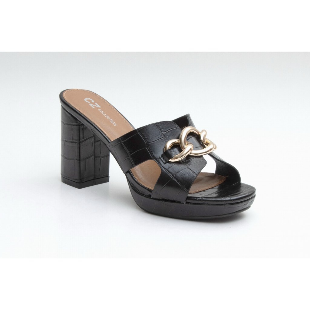 รองเท้าแฟชั่น สีดำ CZ COLLECTION 50-060