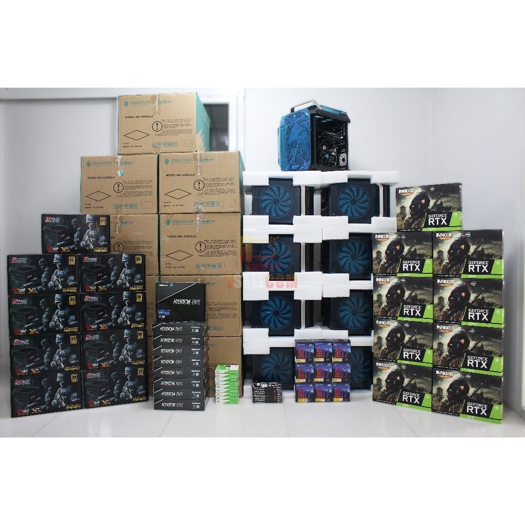 คอมประกอบ i7 8700 / RTX2070 8GB / RAM16GB / SSD240GB / PSU650W