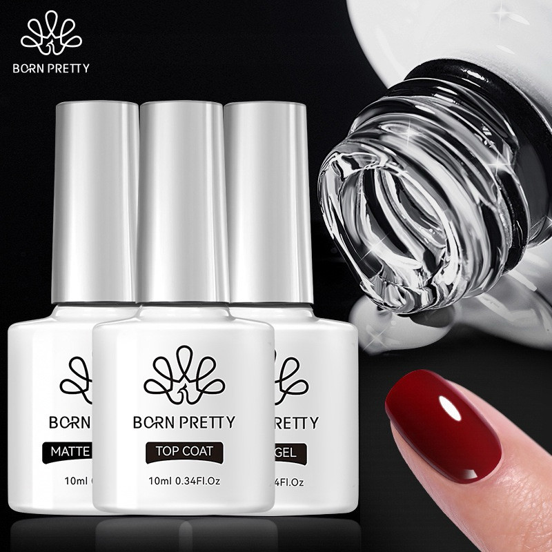 น้ำยา Top coat Base coat แบรนด์  Born Pretty ขนาด 10 ml พร้อมส่งในไทย