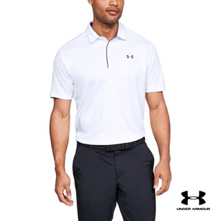 Under Armour Men's Tech Polo อันเดอร์ อาเมอร์ เสื้อกอล์ฟ สำห…