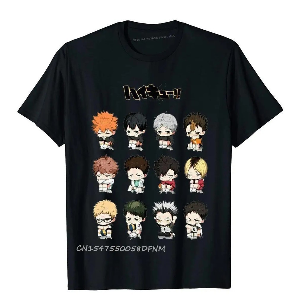 ไฮคิว!! เสื้อยืด | เสื้อวอลเลย์บอลโรงเรียนมัธยมคาราซูโนะ | เสื้อยืดอนิเมะผ้าฝ้าย 100% | ยูนิเซ็กส์ เยาวชน S-5XL #02
