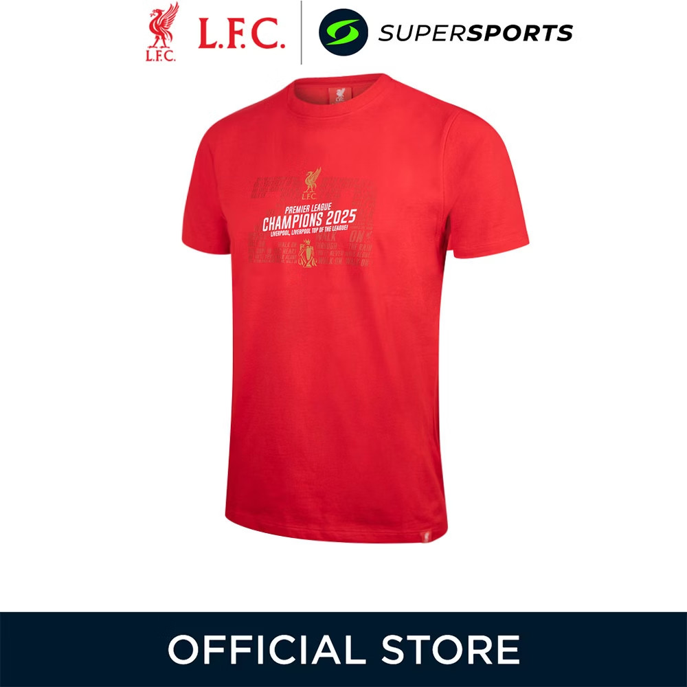 LFC EPL Champions 2024/25 เสื้อยืดฟุตบอลผู้ชาย - รูปที่ 3