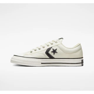 CONVERSE รองเท้าผ้าใบ ผู้ชาย STAR PLAYER 76 PREMIUM CANVAS OX WHITE - A01608CM_H2WTXX