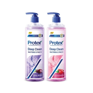 เจลอาบน้ำ โพรเทคส์ ดีพคลีน โรสฮิป x3 + จอยลี อาไซอิ 380 มล. x3 Protex Deep Clean Blooming Rosehip x3 + Jolly Acai x3