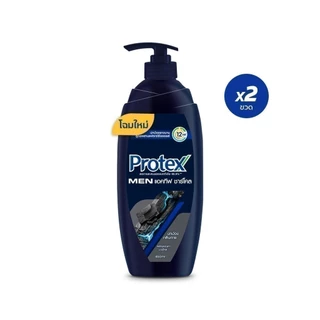 [มี 2 แพ็คให้เลือก] ครีมอาบน้ำโพรเทคส์ ฟอร์เมน แอคทีฟชาร์โคล 450 มล. Protex For Men Active Charcoal Shower Cream 450 ml