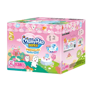 MamyPoko มามี่โพโค แพ้นท์ พรีเมี่ยมเอมเพอร์เฟกต์ดราย รุ่น Toybox (Girl) ไซส์ XL (46 ชิ้น)x3แพ็ค