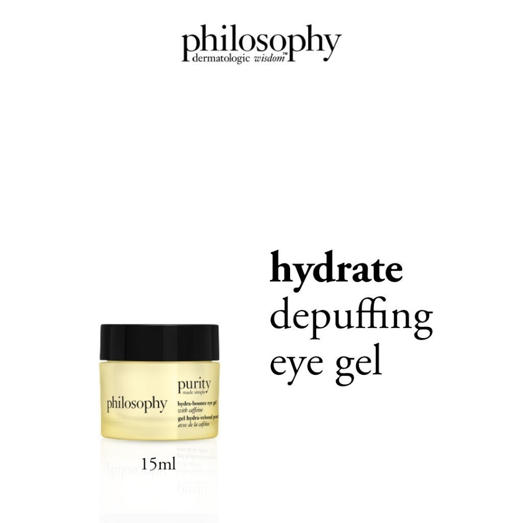 Philosophy Purity Made Simple Hydra Bounce Eye Gel 15ml อายเจล ขนาด 15 มิลลิลิตร
