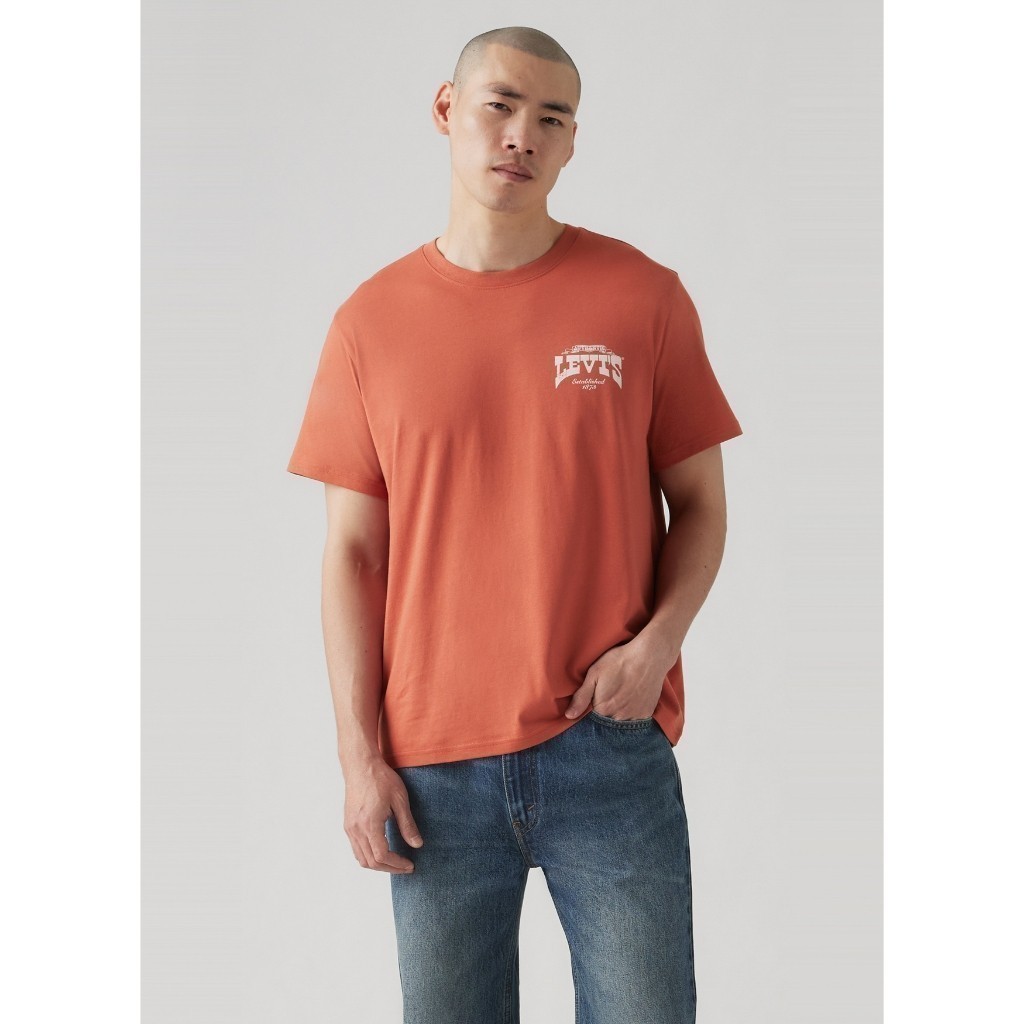 เสื้อยืดผู้ชาย Levi's® Men's Relaxed Fit Short Sleeve Graphic T-Shirt