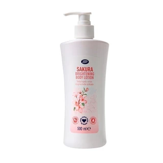 Boots Sakura Brightening Body Lotion 500Ml บู๊ทส์ ซากุระ ไบรท์เทนนิ่ง บอดี้ โลชั่น 500 มล.