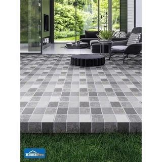 ภูผา กระเบื้องพื้น 12x12 นิ้ว เวต้า สโตน เทา PM 1M2 จัดส่งโดย HomePro