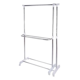 PLIM ราวแขวนผ้าปรับระดับได้ 170x44x155cm จัดส่งโดย HomePro