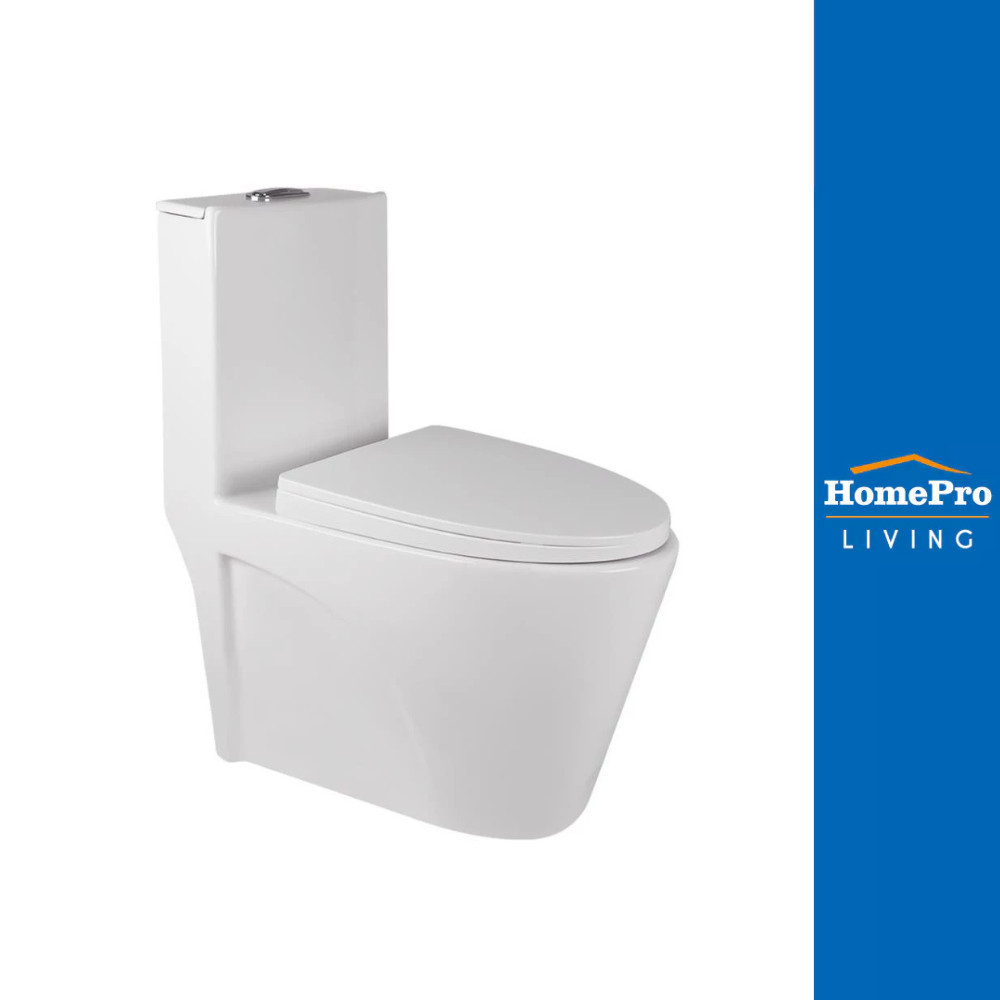 MOYA PLUS สุขภัณฑ์ 1 ชิ้น SN-T004 3/4.8L สีขาว (HTD) จัดส่งโดย HomePro ชักโครก โถส้วม