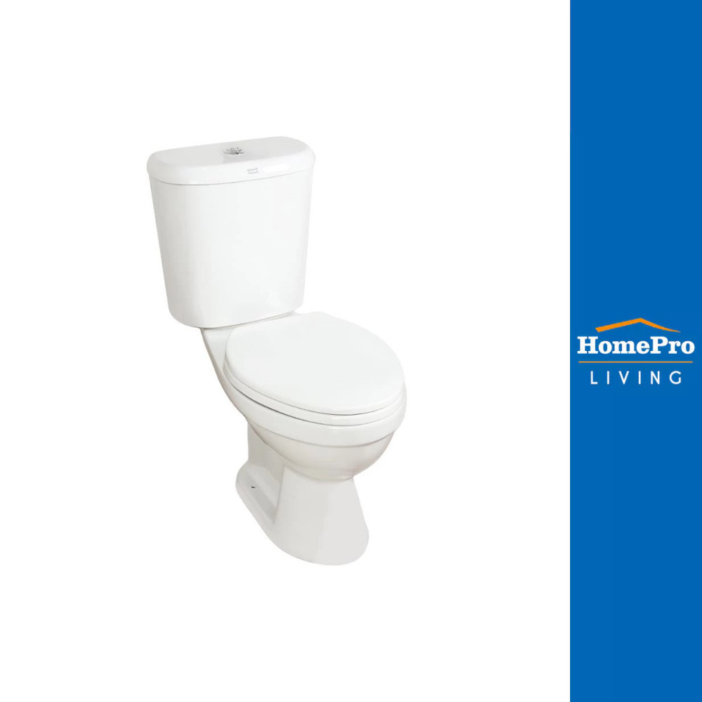 AMERICAN STANDARD สุขภัณฑ์ 2 ชิ้น 2698SCDW-WT-0 (EXC.) 3/4.5 ลิตร สีขาว จัดส่งโดย HomePro ชักโครก โถส้วม
