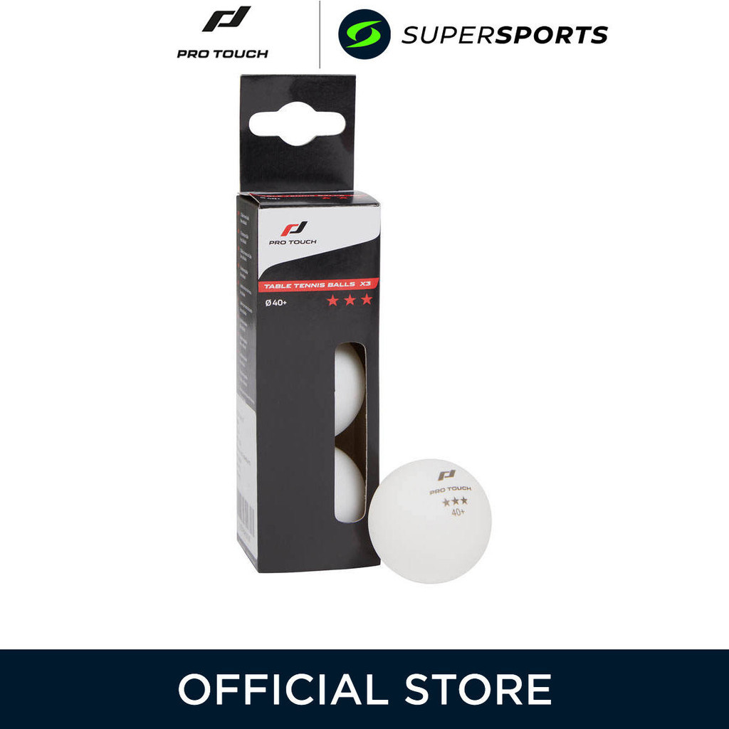 PRO TOUCH Pro Ball 3 Star ลูกปิงปอง (แพ็ค 3 ลูก)
