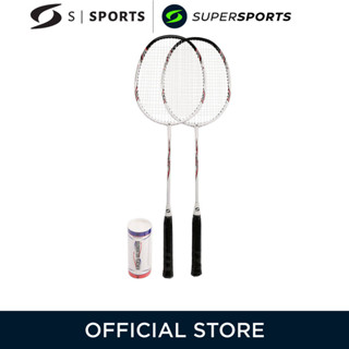 S SPORTS 02 สีขาว ชุดไม้แบดมินตัน