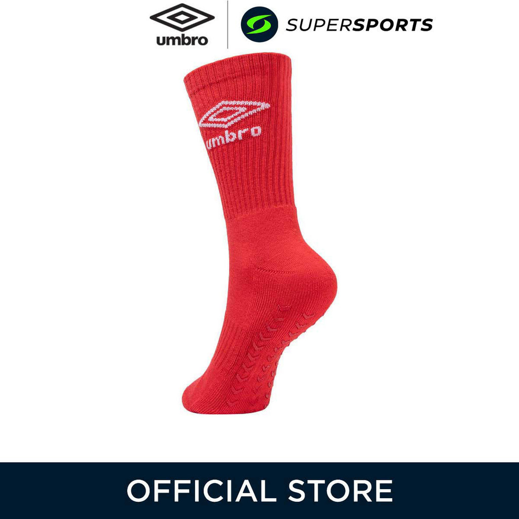 UMBRO UMBATSOCK1-RD ถุงเท้าฟุตบอลผู้ใหญ่ ราคา ถูกที่สุด โปรบีเคเค แกลเลอรีภาพที่ 4