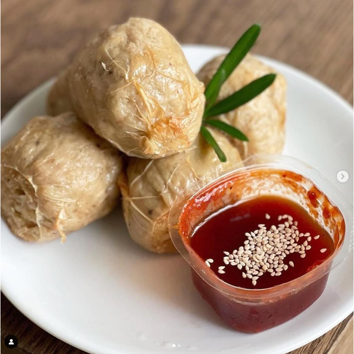 Heaven8: จ๊อสุขภาพ จ๊อคลีน ลูกใหญ่ ไส้แน่น ไม่มีน้ำตาล ไม่มีผงชูรส Heaven 8 Phuket