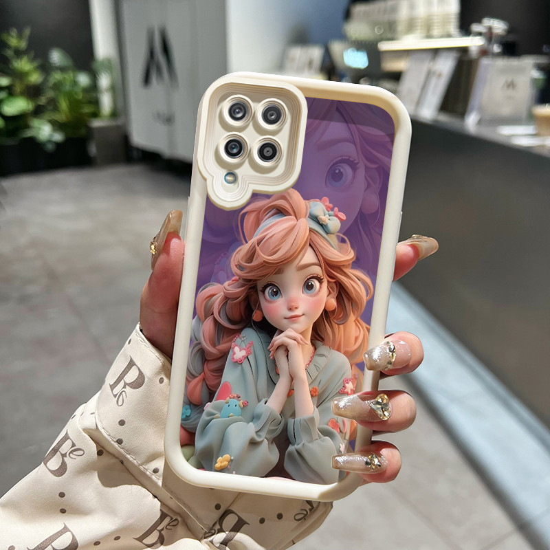 เคสสำหรับ Samsung Galaxy A12 4G A12 5G F12 M12 เคสครอบปกป้องนิ่มเคสมือถือกันกระแทกซิลิโคน