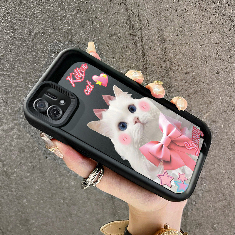เคสสำหรับ OPPO A16K OPPO A16E เคสมือถือลายแมวน่ารัก